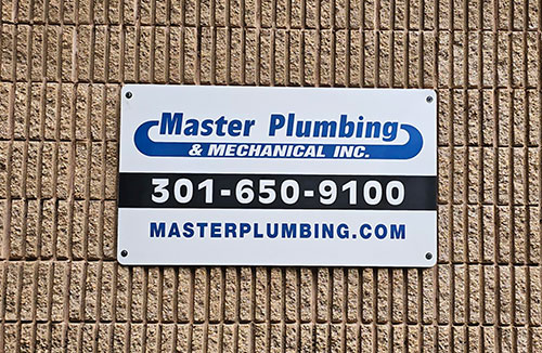 Master Plumbing Sign